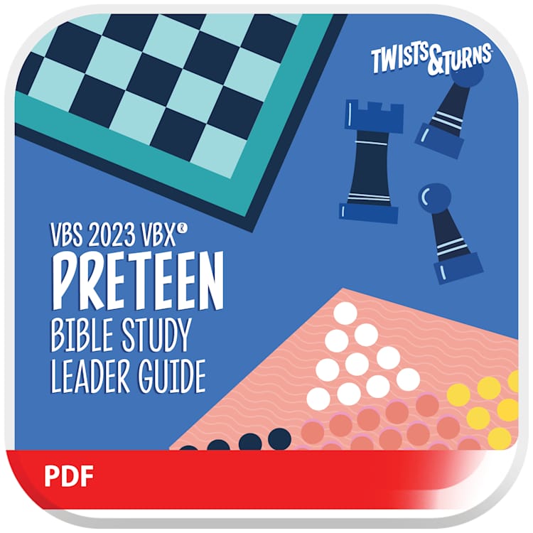 VBS 2023 VBX Preteen Bible Study Leader Guide Digital