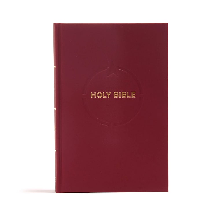 CSB Pew Bible, Garnet Hardcover