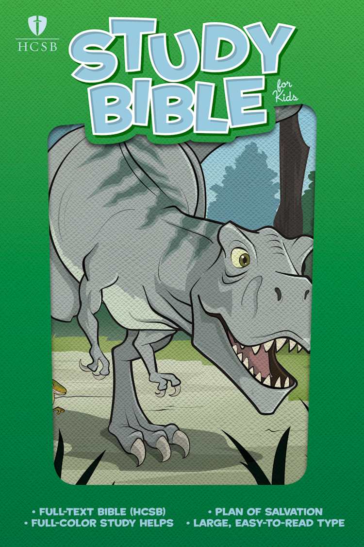eBook - HCSB Study Bible for Kids, Dinosaur