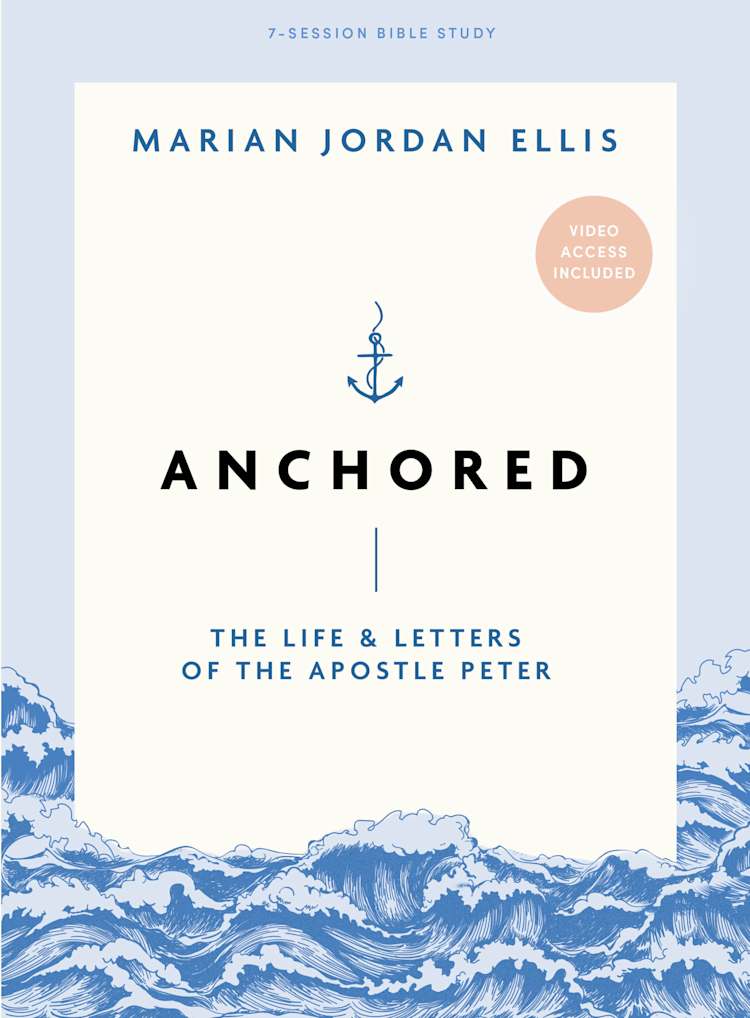 Anchored - Bible Study Book with Video Access