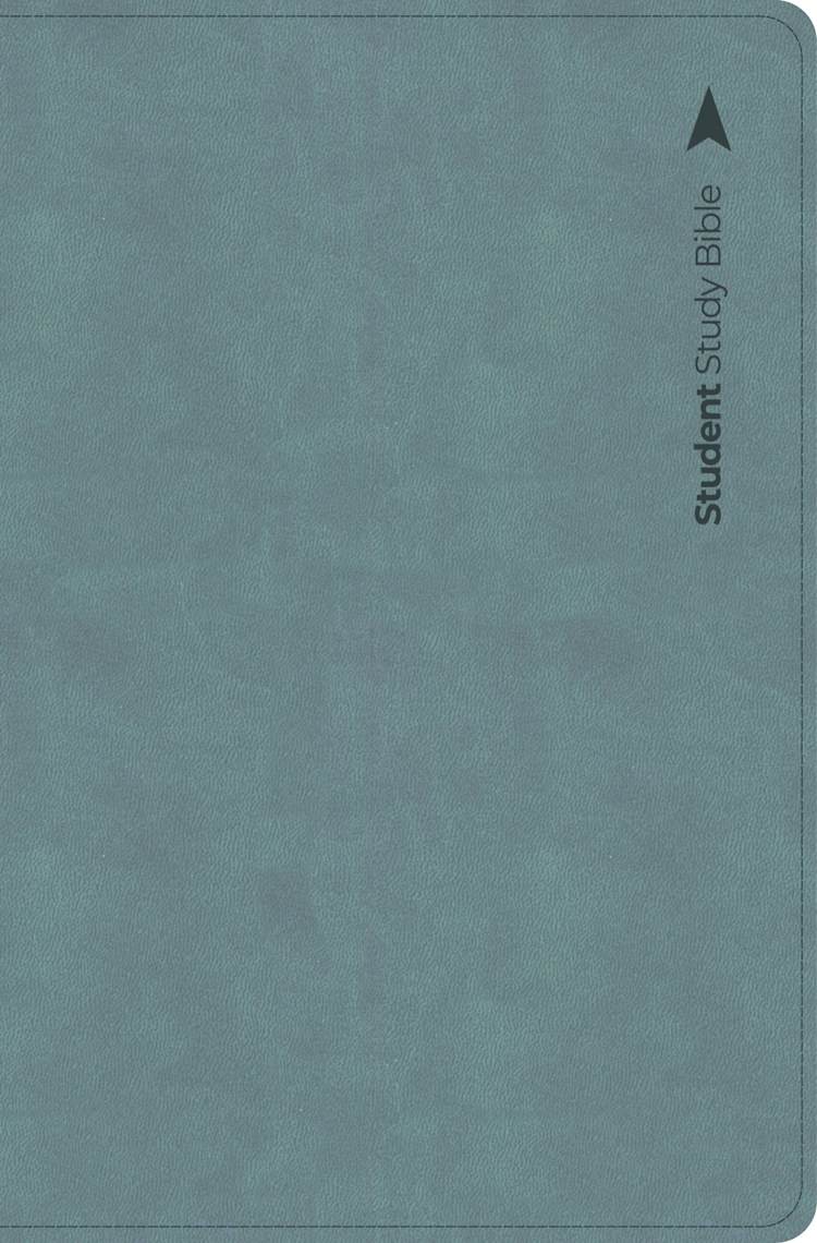 CSB Student Study Bible, Earthen Teal SuedeSoft LeatherTouch, Indexed