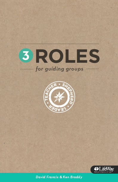 Cover image of book 3 roles in leading a Bible study group—Facilitator, Prayer Leader, and Host