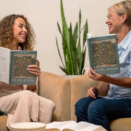 women studying Bible