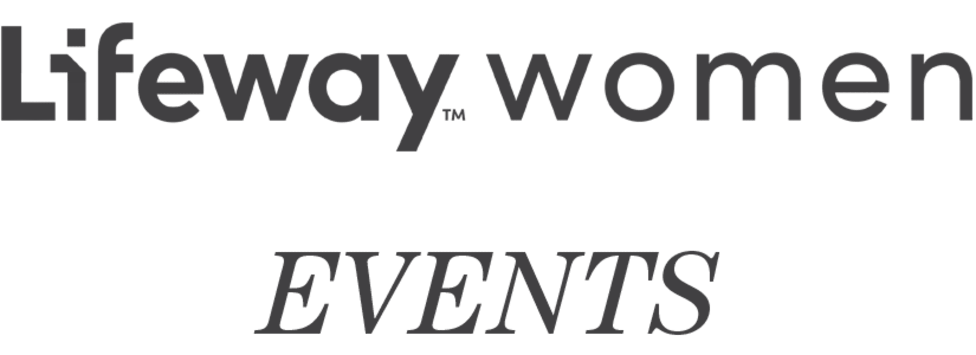 Lifeway Women Events