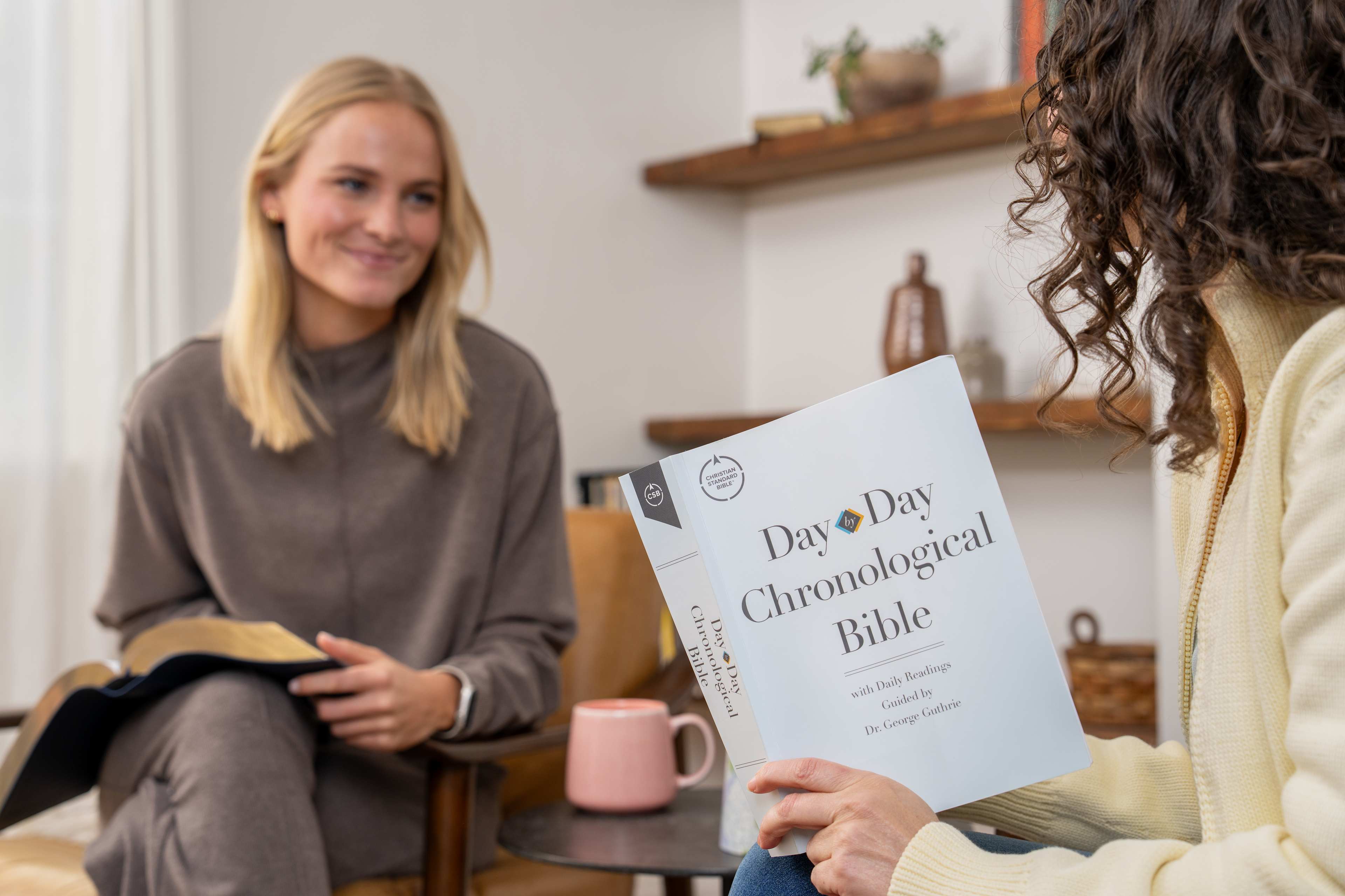 Women reading Bible