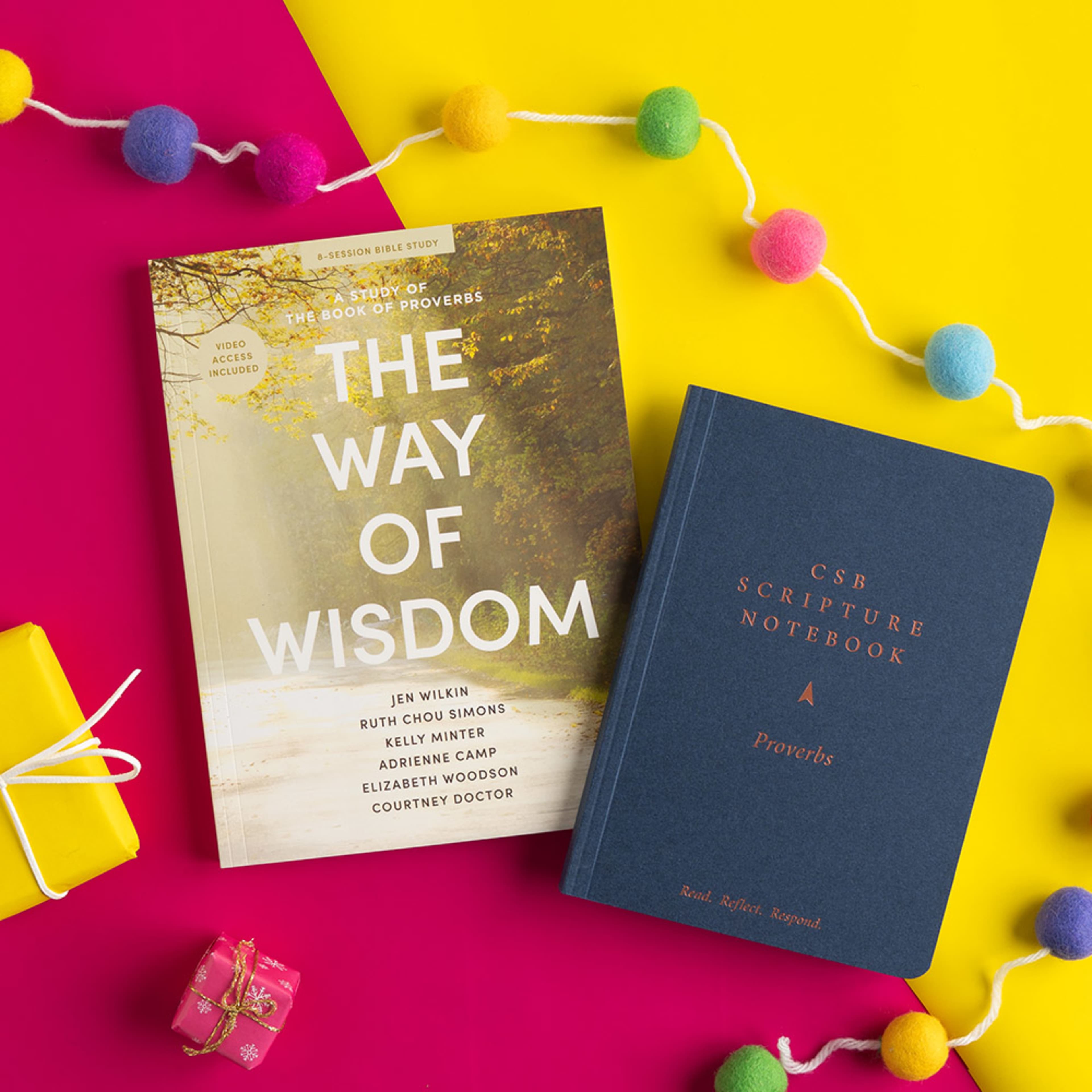 The Way of Wisdom + Proverbs Scripture Notebook