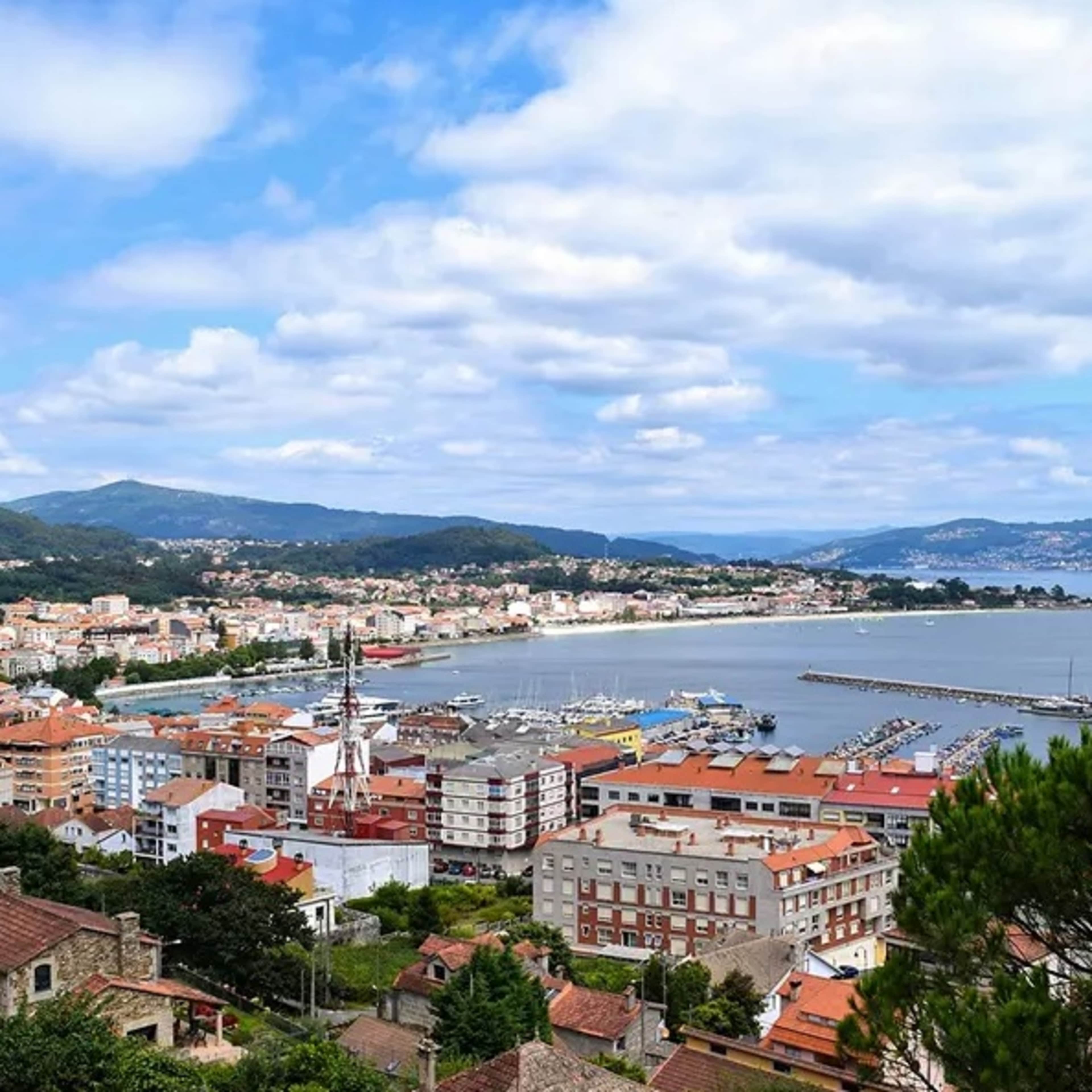 Spanish port town of Vigo