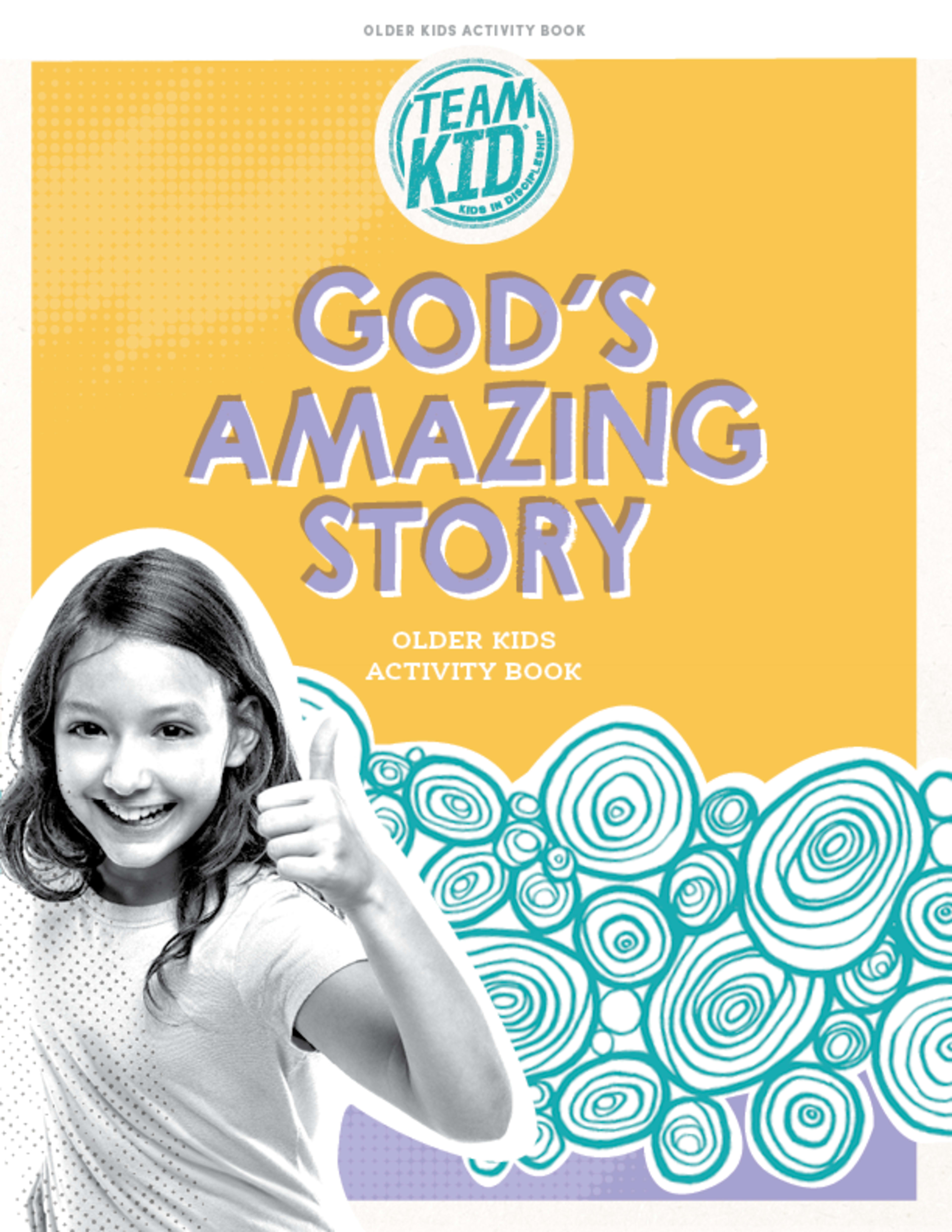TeamKid God's Amazing Story with girl thumbs up