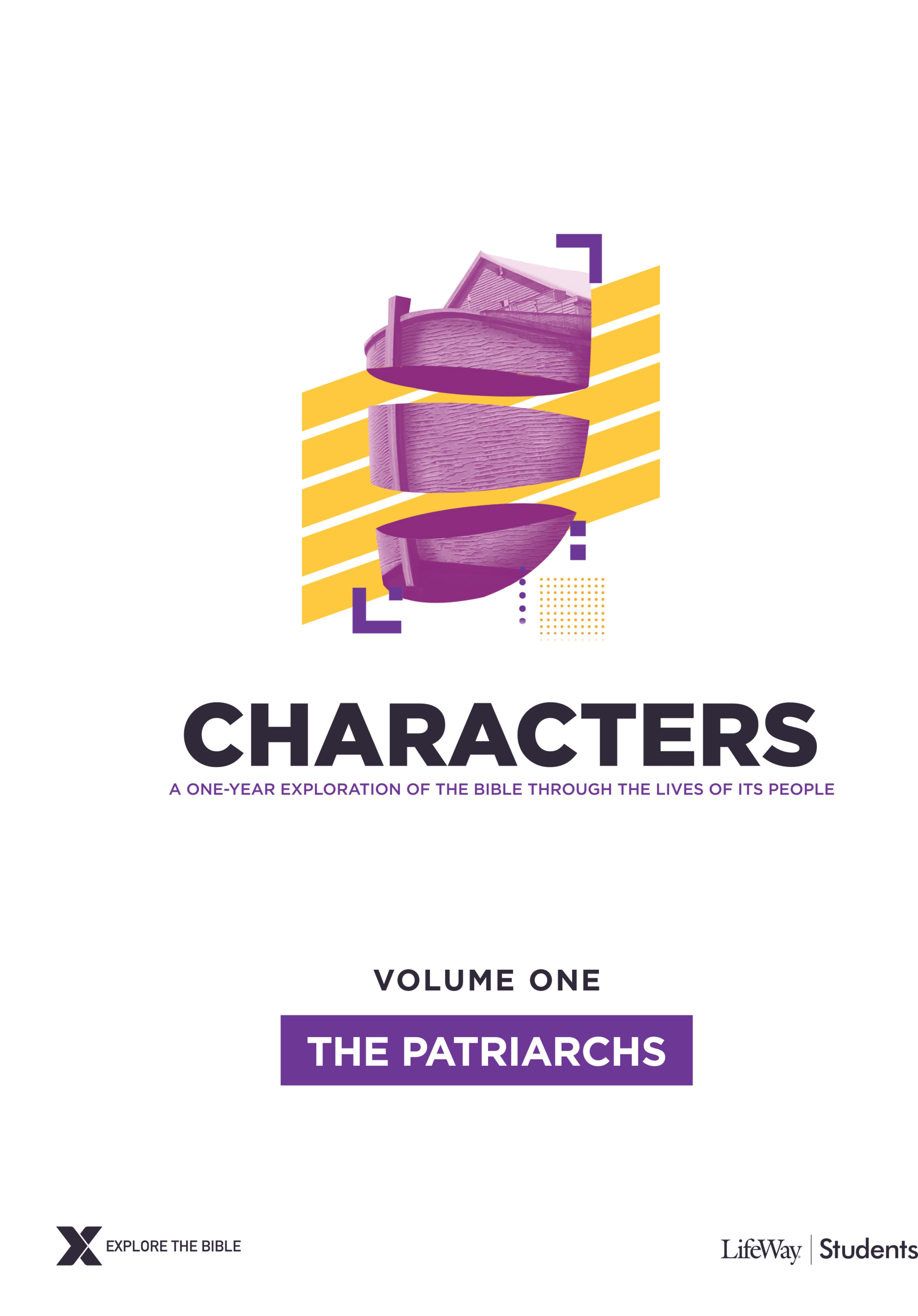 Characters volume one with front of an arc
