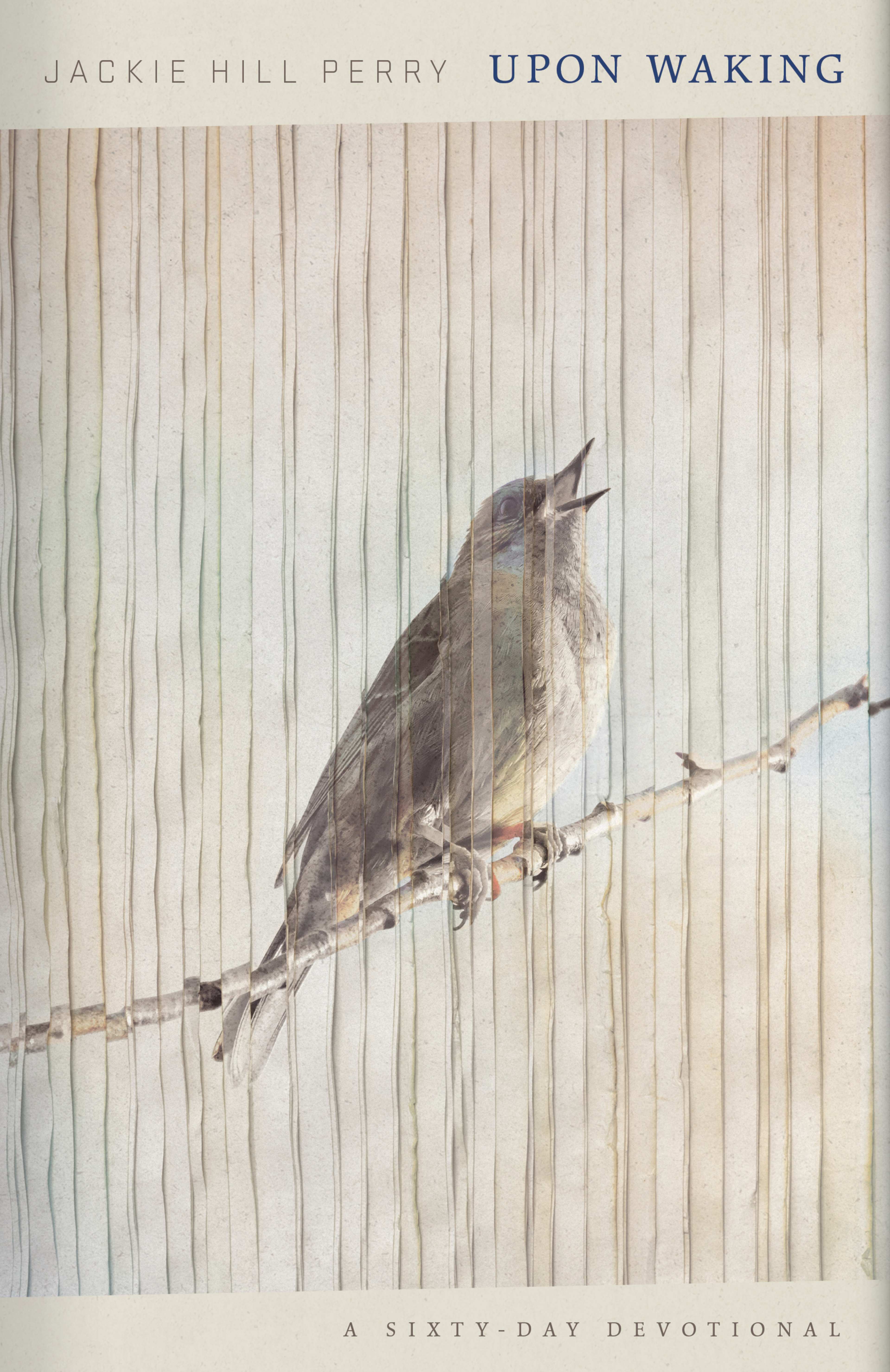 Cover of Upon Waking, a sixty-day devotional by Jackie Hill Perry