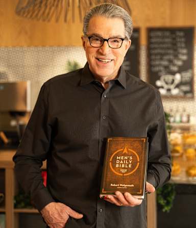 Robert Wolgemuth with the Men's Daily Bible