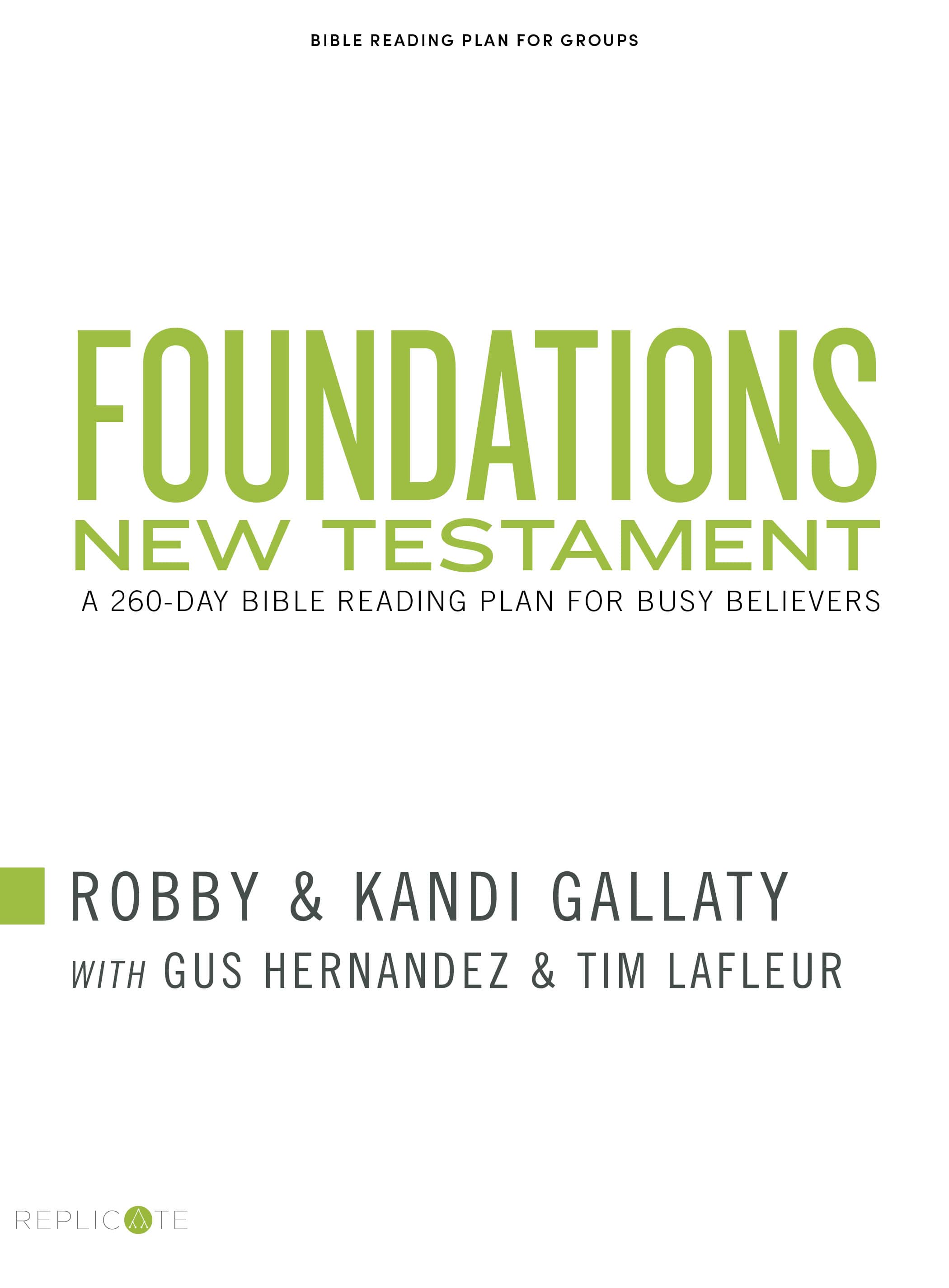 Foundations – New Testament Bible Study