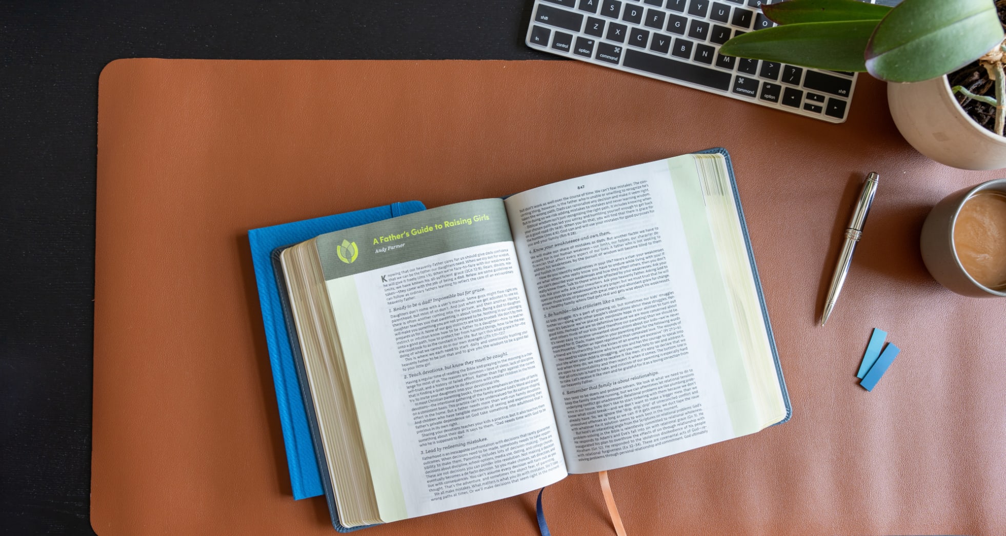 bible on a desk