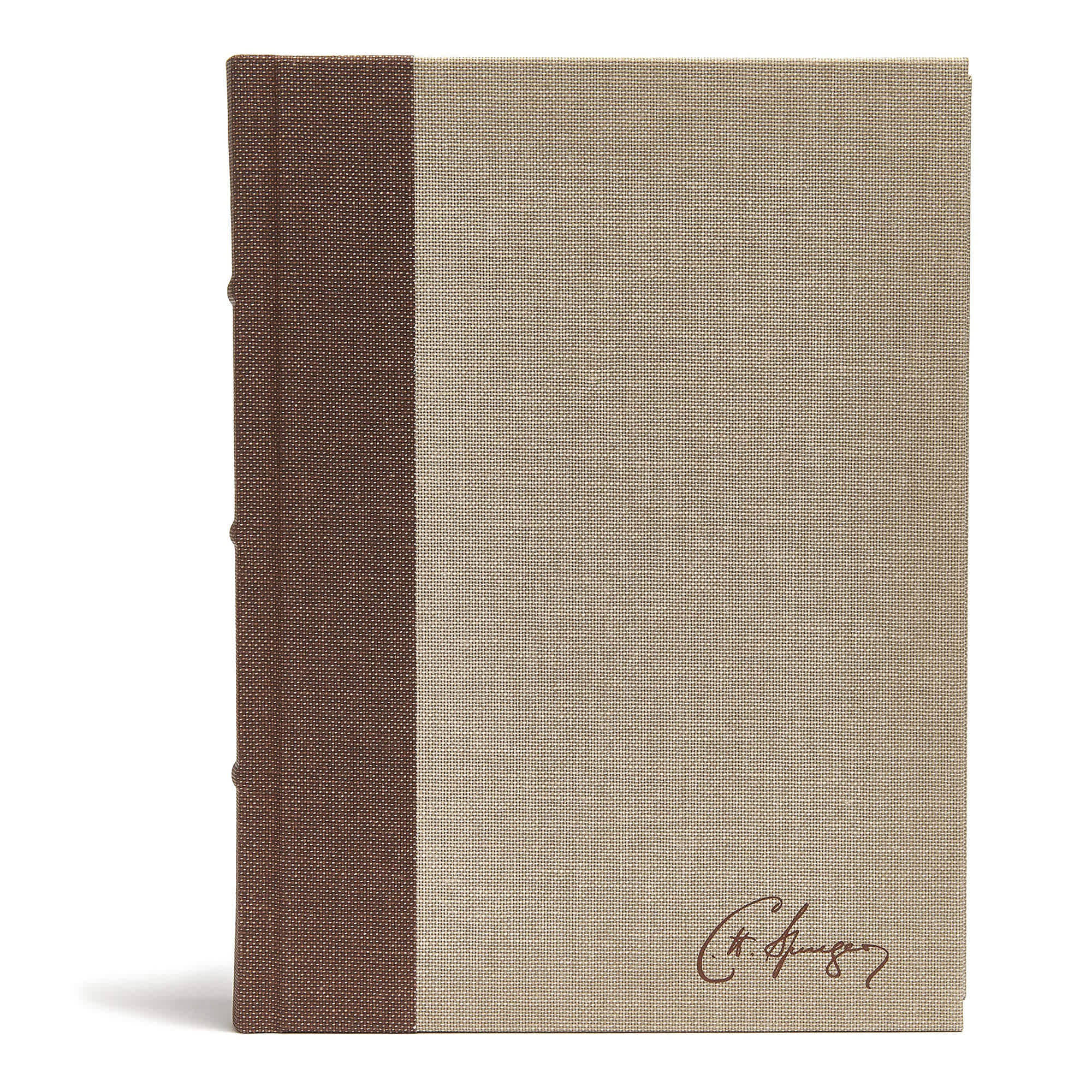 CSB Spurgeon Study Bible Brown/Tan Cloth