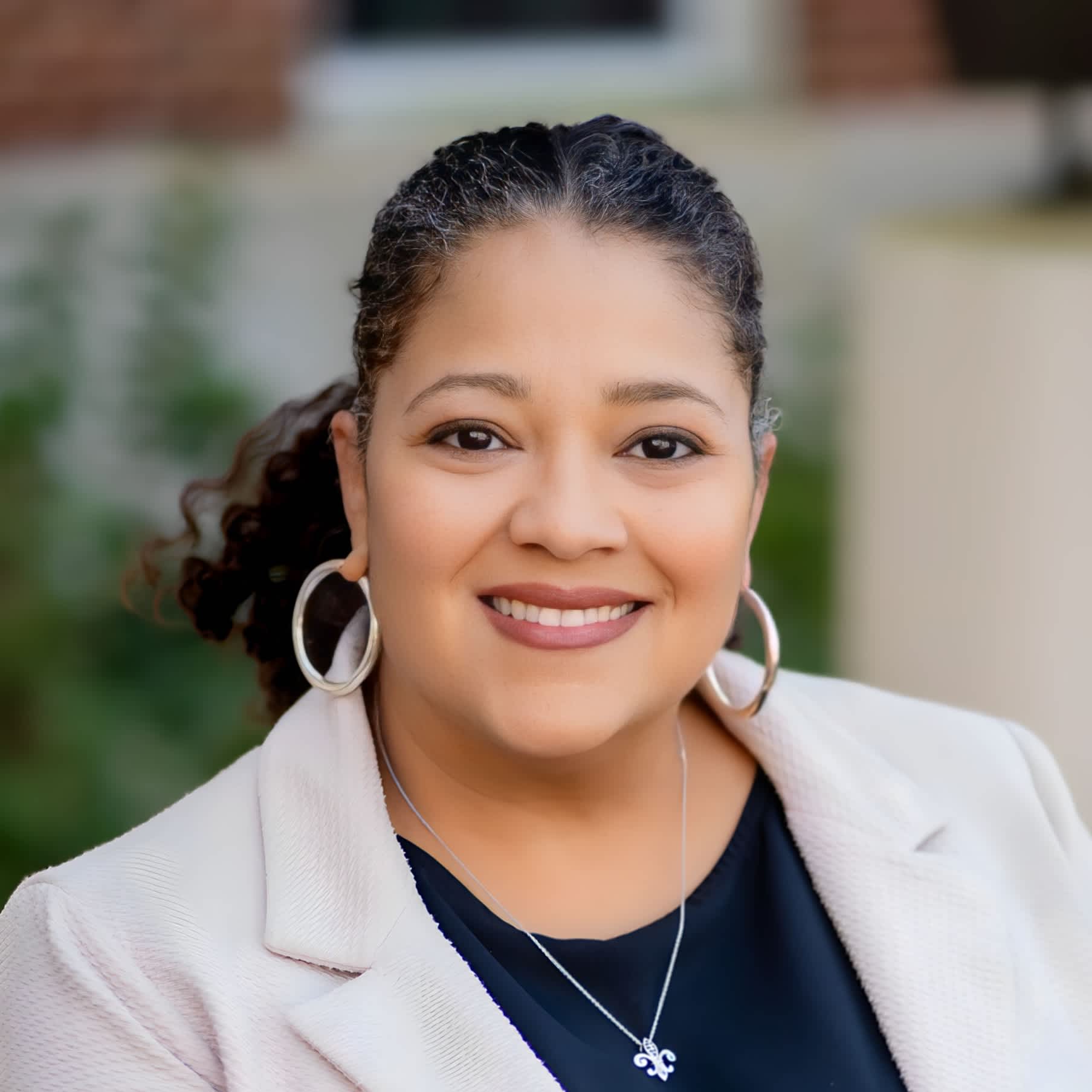 african american woman smiling