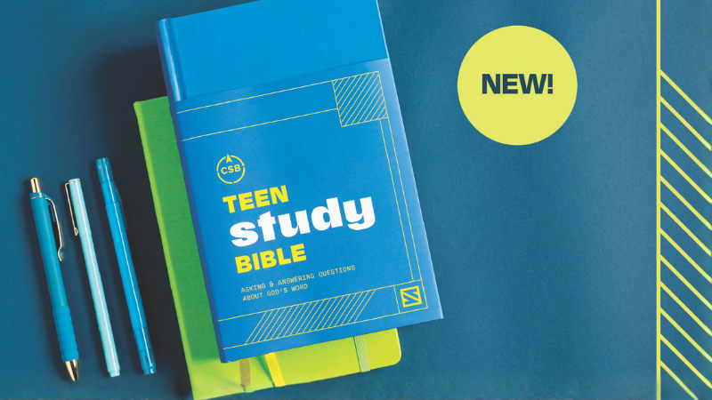 We're giving away 20 "CSB Teen Study Bibles" - Enter Now