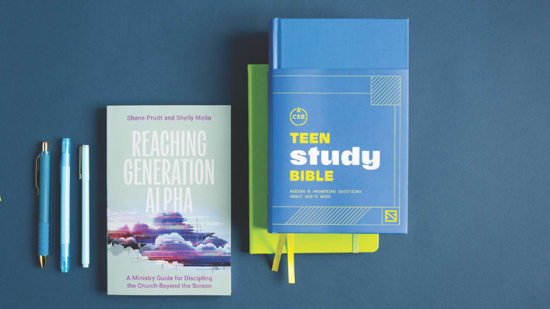 Buy 10 "CSB Teen Study Bibles" & save 50% on "Reaching Generation Alpha" - Check it out