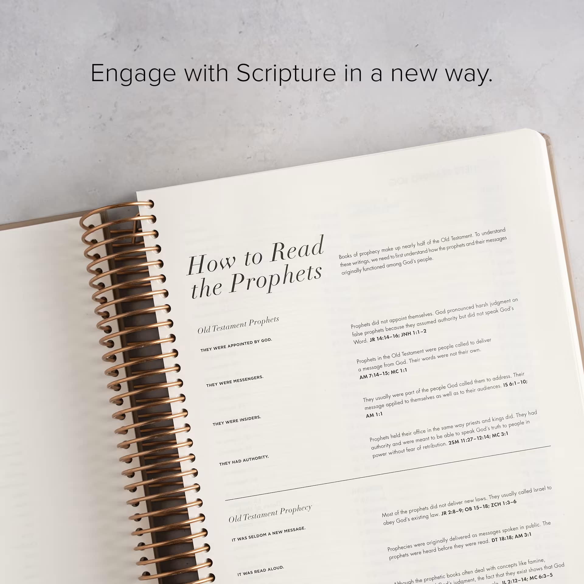 CSB She Reads Truth Spiral-Bound Notetaking Bible up close