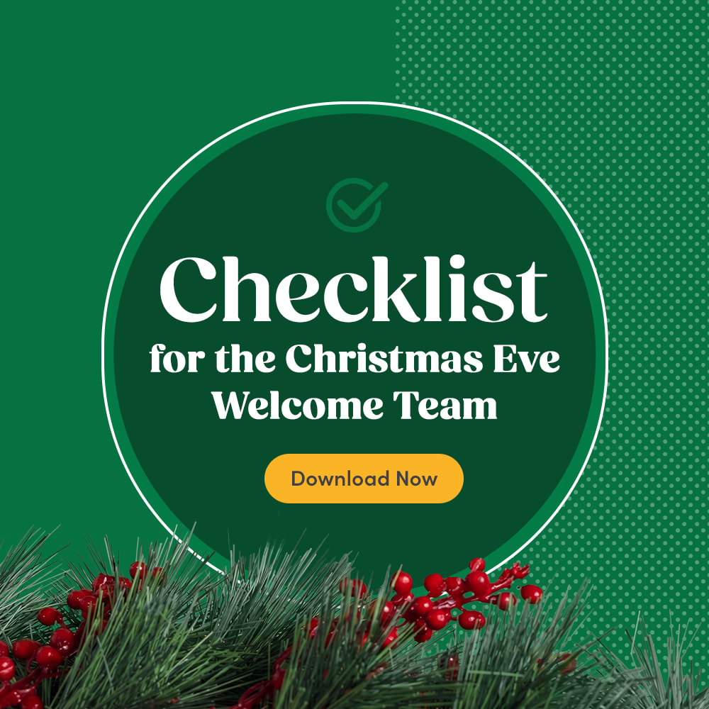 Christmas Checklist for the Welcome Team