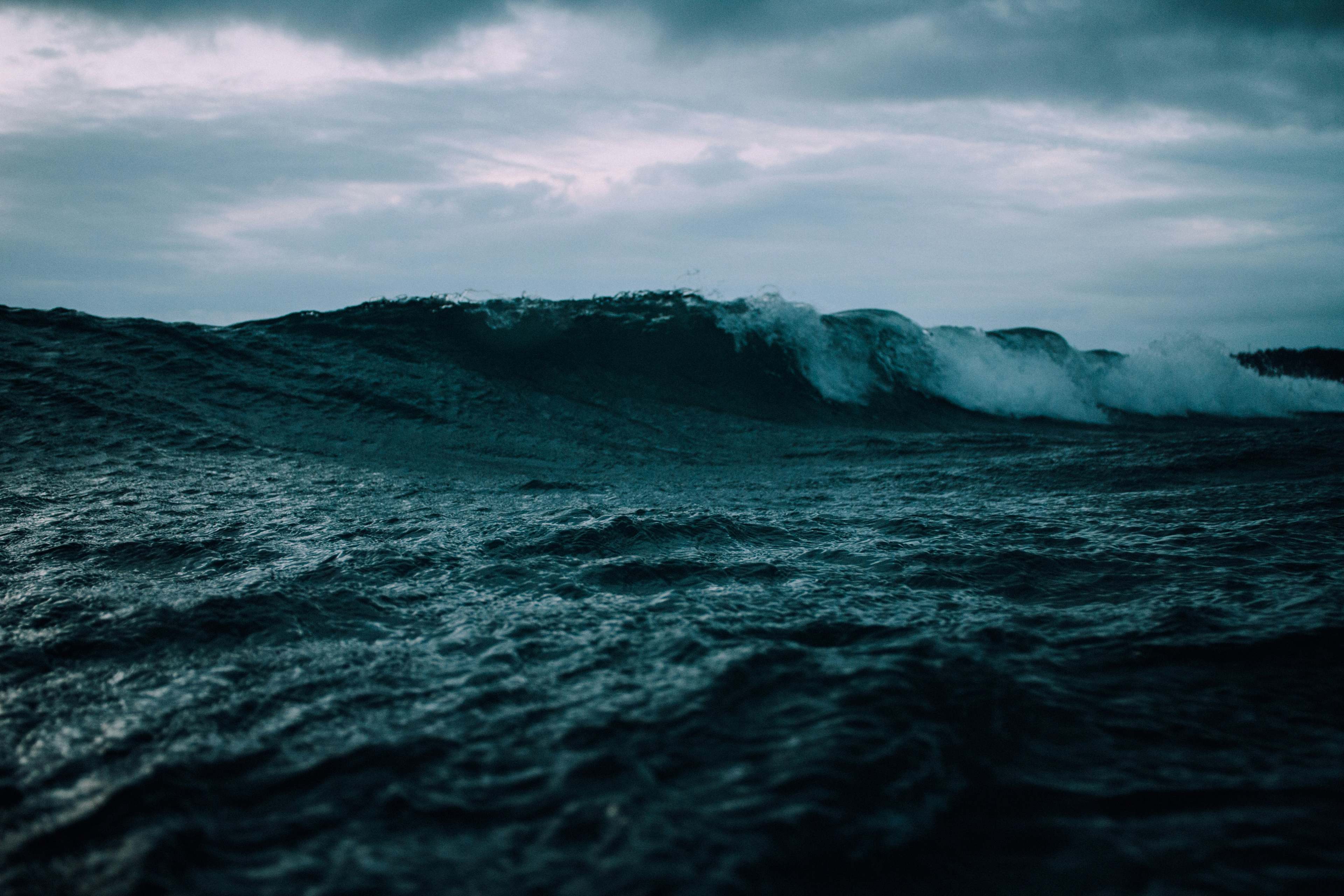 stormy sea