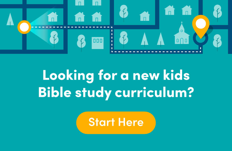 Looking for a new kids Bible study curriculum ad
