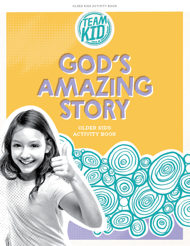 TeamKid God's Amazing Story with girl thumbs up