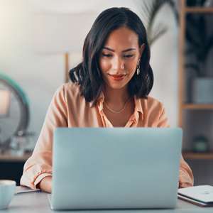 Women working on computer