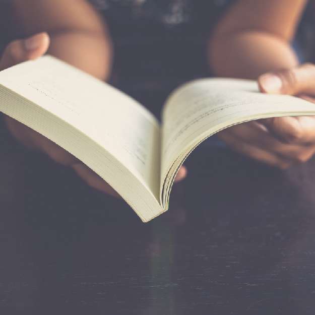 reading book