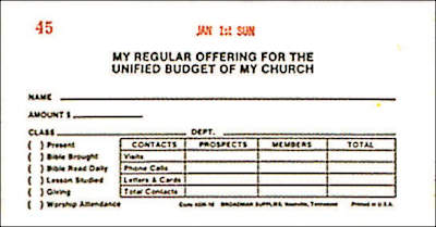 Offering Envelope: My Regular Offering - Dated (Package of 53) | Lifeway