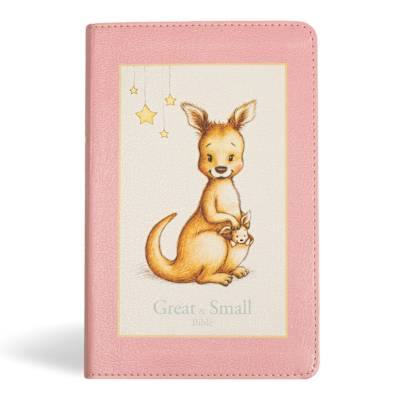 KJV Great and Small Bible, Pink LeatherTouch | Lifeway